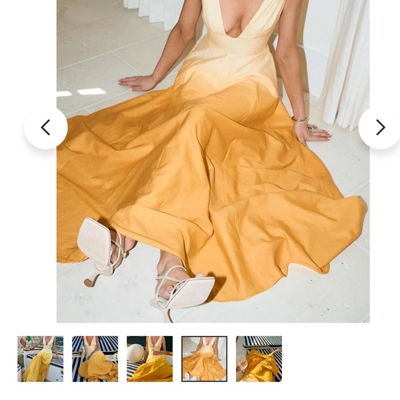 COPY - Roitima / Nice to Meet You V Neck Sleeveless Ombre Dress - Picture 6 of 6